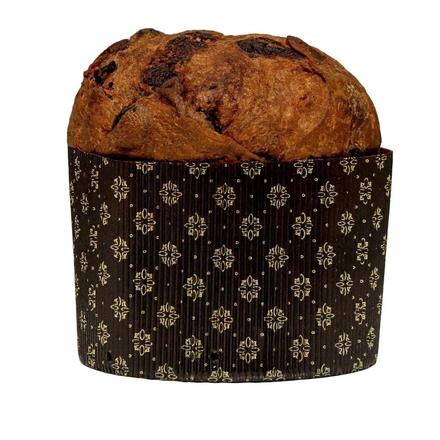 Chocottone con cerezas confitadas