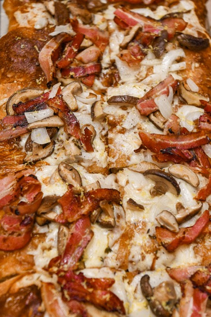 Focaccia saborizada